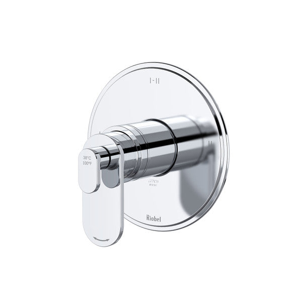 RIOBEL Arca 1/2" Thermostatic And Pressure Balance Trim With 3 Functions