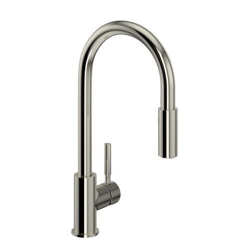 ROHL Lux Side Handle Stainless Steel Pulldown Kitchen Faucet