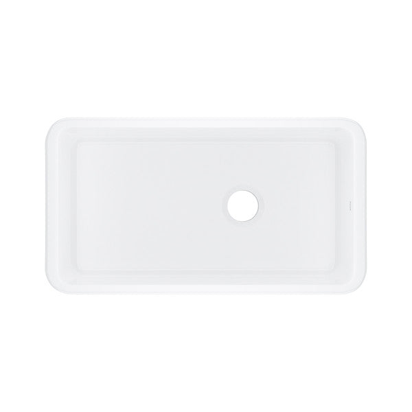 ROHL Allia™ 34" Fireclay Single Bowl Undermount Kitchen Sink