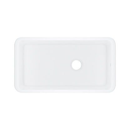 ROHL Allia™ 34" Fireclay Single Bowl Undermount Kitchen Sink