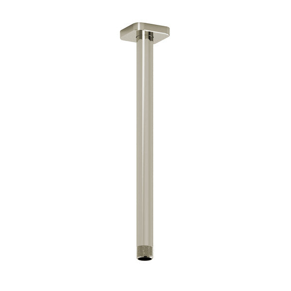 RIOBEL 12" Ceiling Mount Shower Arm With Square Escutcheon