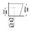 Laufen-Kartell Floor-Standing Bidet H832331 - Golzar Home