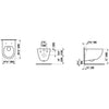 Laufen Pro Wall Hung Toilet - Golzar Home