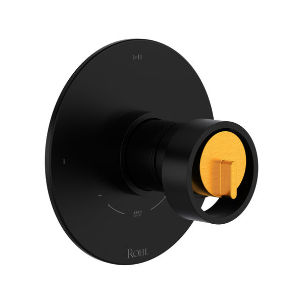 ROHL Eclissi 1/2" Thermostatic & Pressure Balance Trim With 3 Functions (Shared) With Wheel Handle