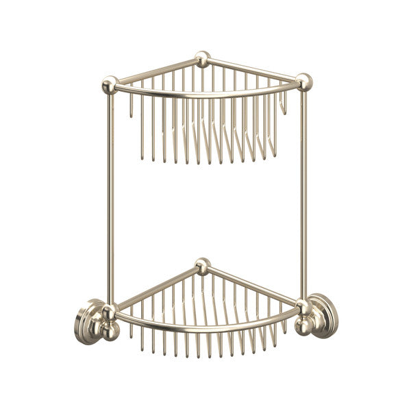 Perrin & Rowe Two Tier Corner Basket