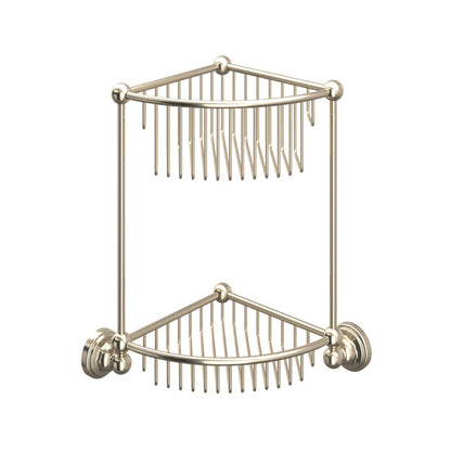 Perrin & Rowe Two Tier Corner Basket