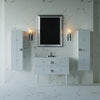 Lutettia Collection Single Sink Bathroom Vanity - Golzar Home
