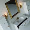Lutettia Collection Single Sink Bathroom Vanity - Golzar Home