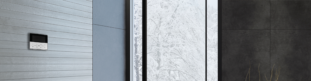Disegno steam controller installed in a tiled shower enclosure