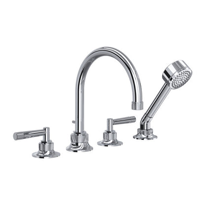 ROHL Graceline® 4-Hole Deck Mount Tub Filler