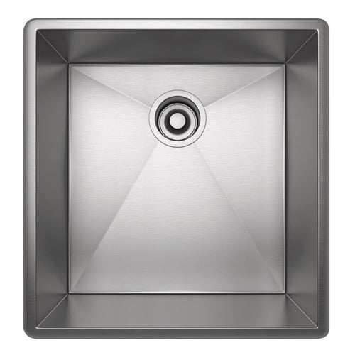 ROHL Forze Single Bowl Stainless Steel Kitchen or Bar and Food Prep Sink
