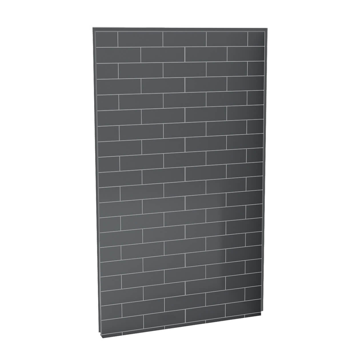 Utile 48 in. Composite Direct-to-Stud Back Wall in Origin Arctik