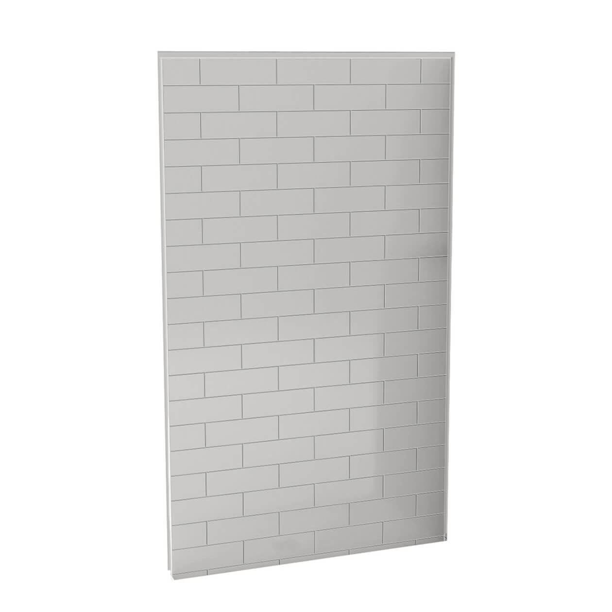 Utile 48 in. Composite Direct-to-Stud Back Wall in Origin Arctik