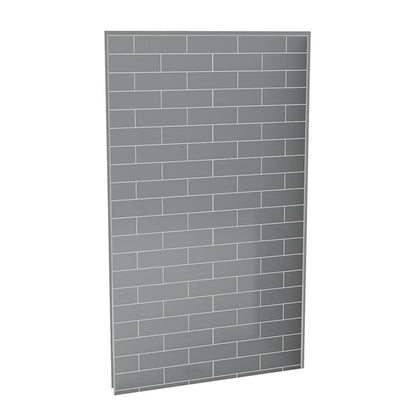 Utile 48 in. Composite Direct-to-Stud Back Wall in Origin Arctik