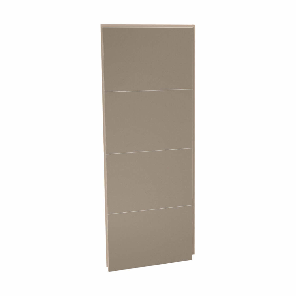 Utile 36 in. Composite Direct-to-Stud Side Wall in Metro Tux
