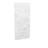 Utile 36 in. Composite Direct-to-Stud Back Wall in Metro Tux