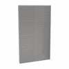 Utile 48 in. Composite Direct-to-Stud Back Wall in Metro Tux