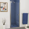 Madono 28 ½-30 ½ x 67 in. 6 mm Pivot Shower Door for Alcove Installation with Clear glass in Chrome