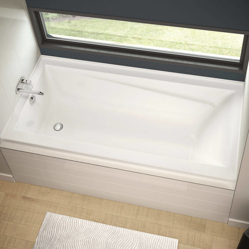 Exhibit 6032 IF DTF Acrylic Alcove Left-Hand Drain Bathtub in White