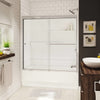 Gallery TS-6030 AcrylX Alcove Left-Hand Drain Two-Piece Tub Shower in White