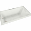 Skybox 6636 Acrylic Drop-in End Drain Bathtub in White