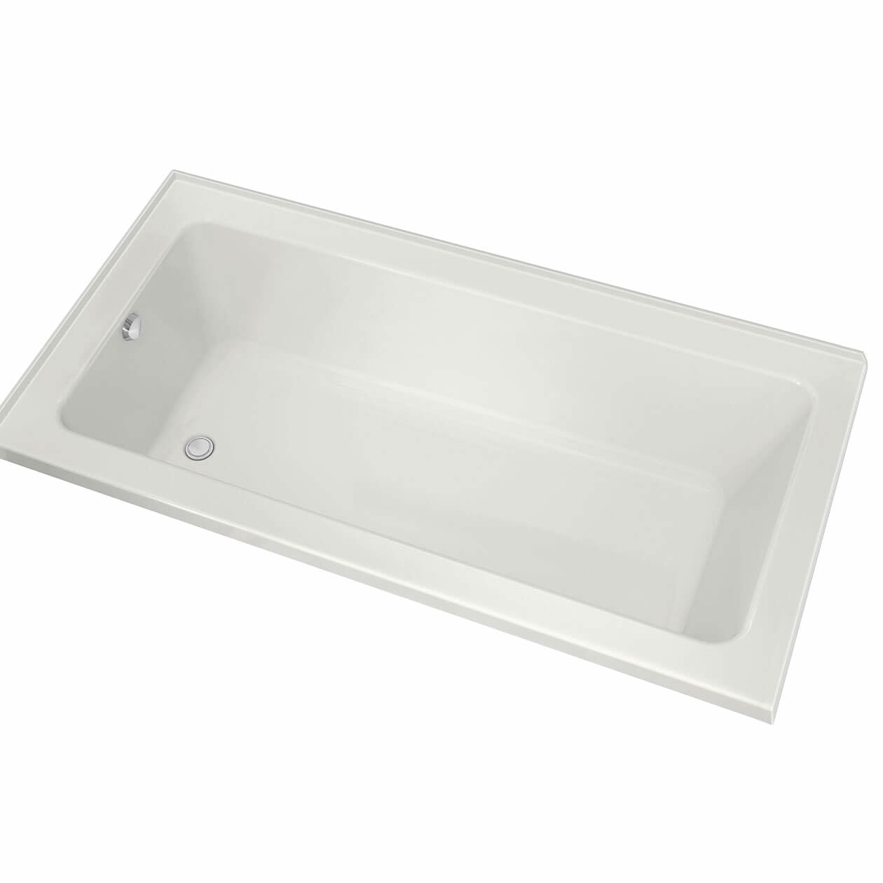 Pose 6636 IF Acrylic Corner Left Left-Hand Drain Bathtub in White