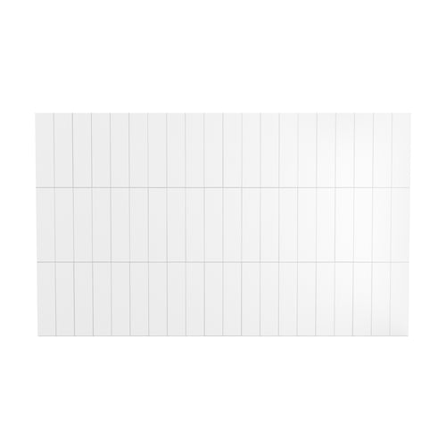 Versaline 48 in. Alcove Wall Kit - Vertical in White