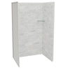 Utile 4832 Composite Direct-to-Stud Three-Piece Alcove Shower Wall Kit in Metro Tux