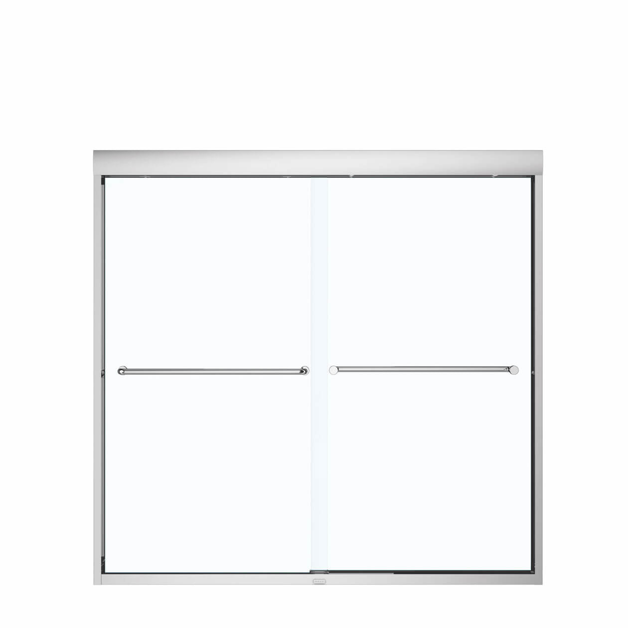 Kameleon SC 55-59 x 57 in. 6 mm Bypass Tub Door for Alcove Installation with Clear glass in Chrome