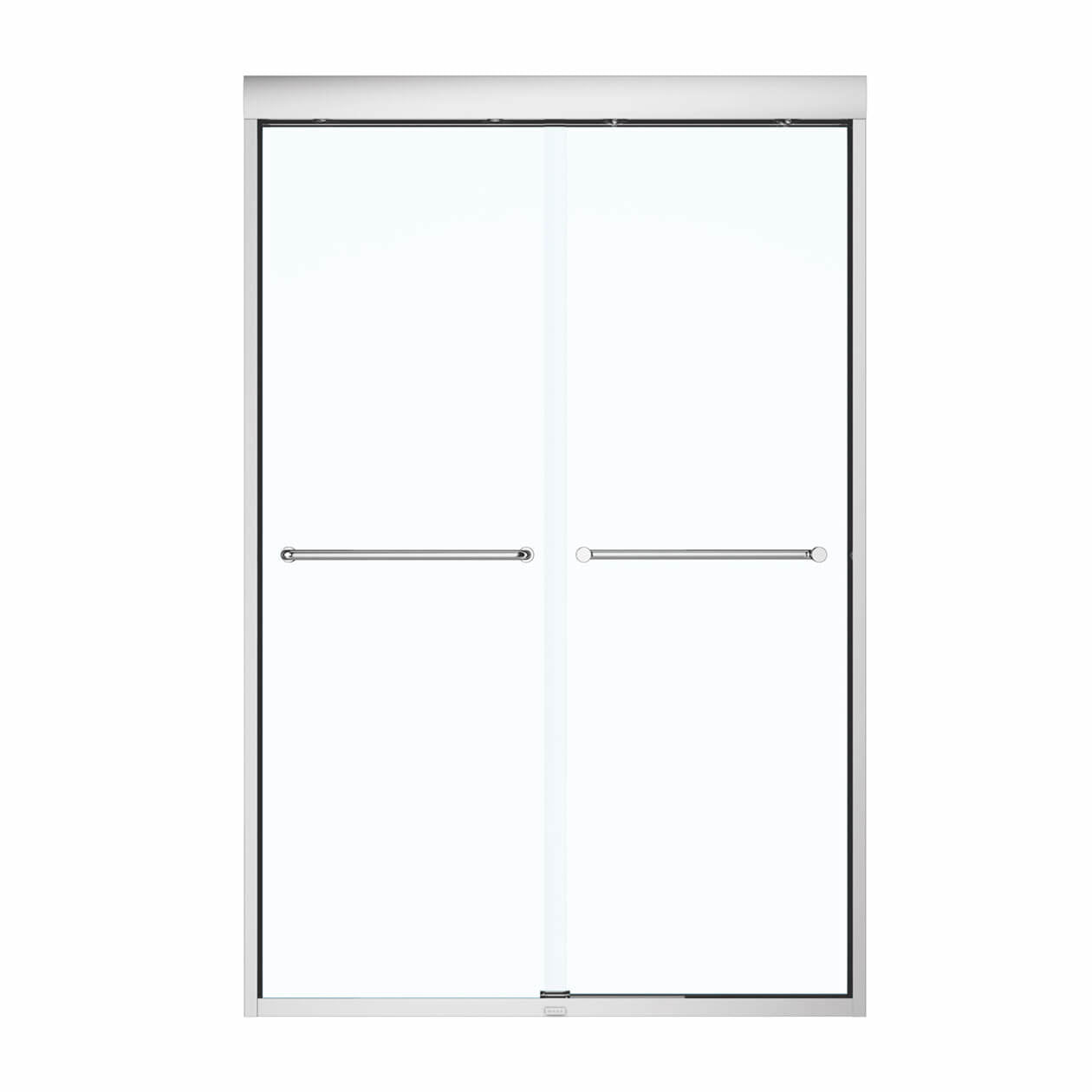 Kameleon SC 43-47 x 71 in. 8 mm Bypass Shower Door for Alcove Installation with Clear glass in Chrome