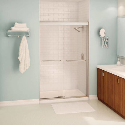Kameleon SC 43-47 x 71 in. 8 mm Bypass Shower Door for Alcove Installation with Clear glass in Chrome