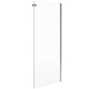 Halo Pro 48 x 32 x 78 3/4 in. 8mm Sliding Shower Door for Corner Installation with Clear glass in Chrome