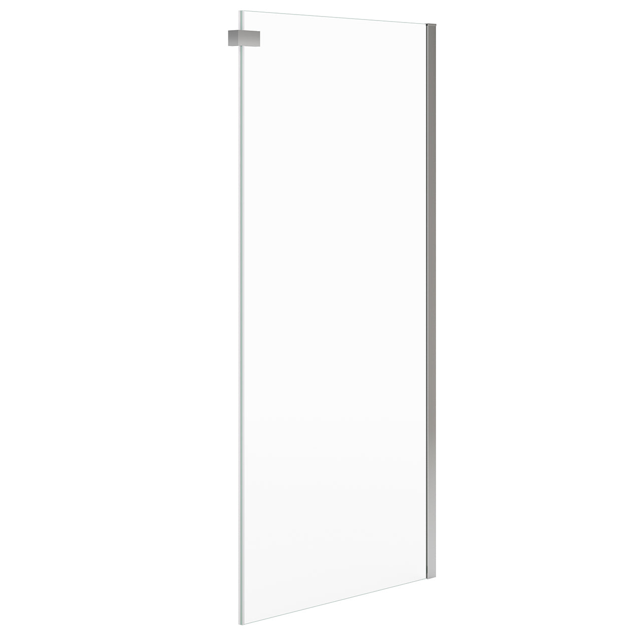 Halo Pro 60 x 32 x 78 3/4 in. 8mm Sliding Shower Door with Towel Bar for Corner Installation with Clear glass in Chrome