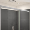 Connect Pro 43 ½-45 x 76 in. 6mm Sliding Shower Door for Alcove Installation with Clear glass in Chrome