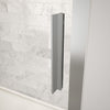 Connect 57-58 ½ x 72 in. 6mm Sliding Shower Door for Alcove Installation with Clear glass in Chrome