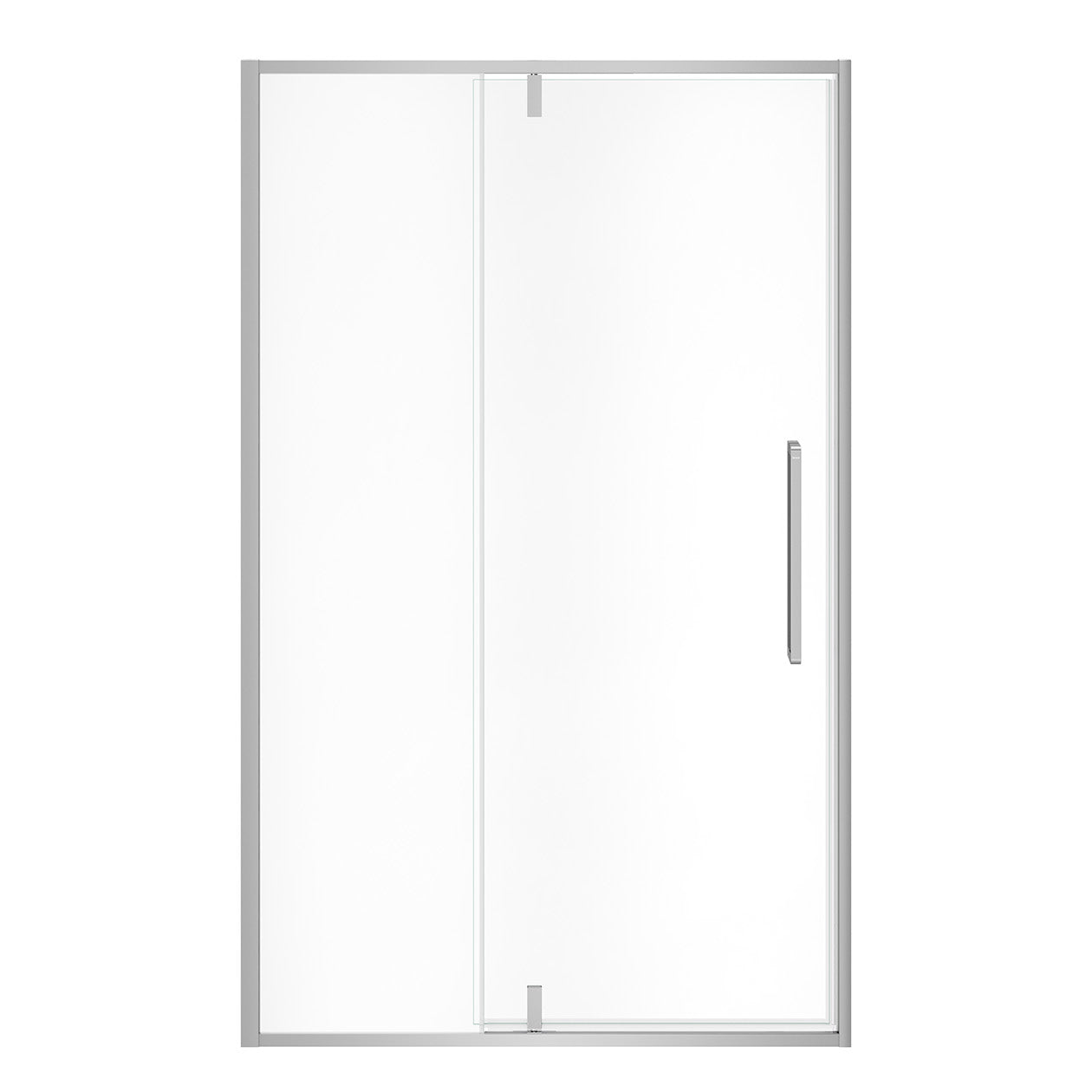 Uptown 45-47 x 76 in. 8 mm Pivot Shower Door for Alcove Installation with Clear glass in Chrome