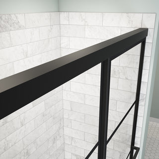 Maax Incognito 57 Shaker 56- 3 4 In 8 mm Bypass For Installation With Shaker Glass In 59 x 56 3/4-Inch Tub Door