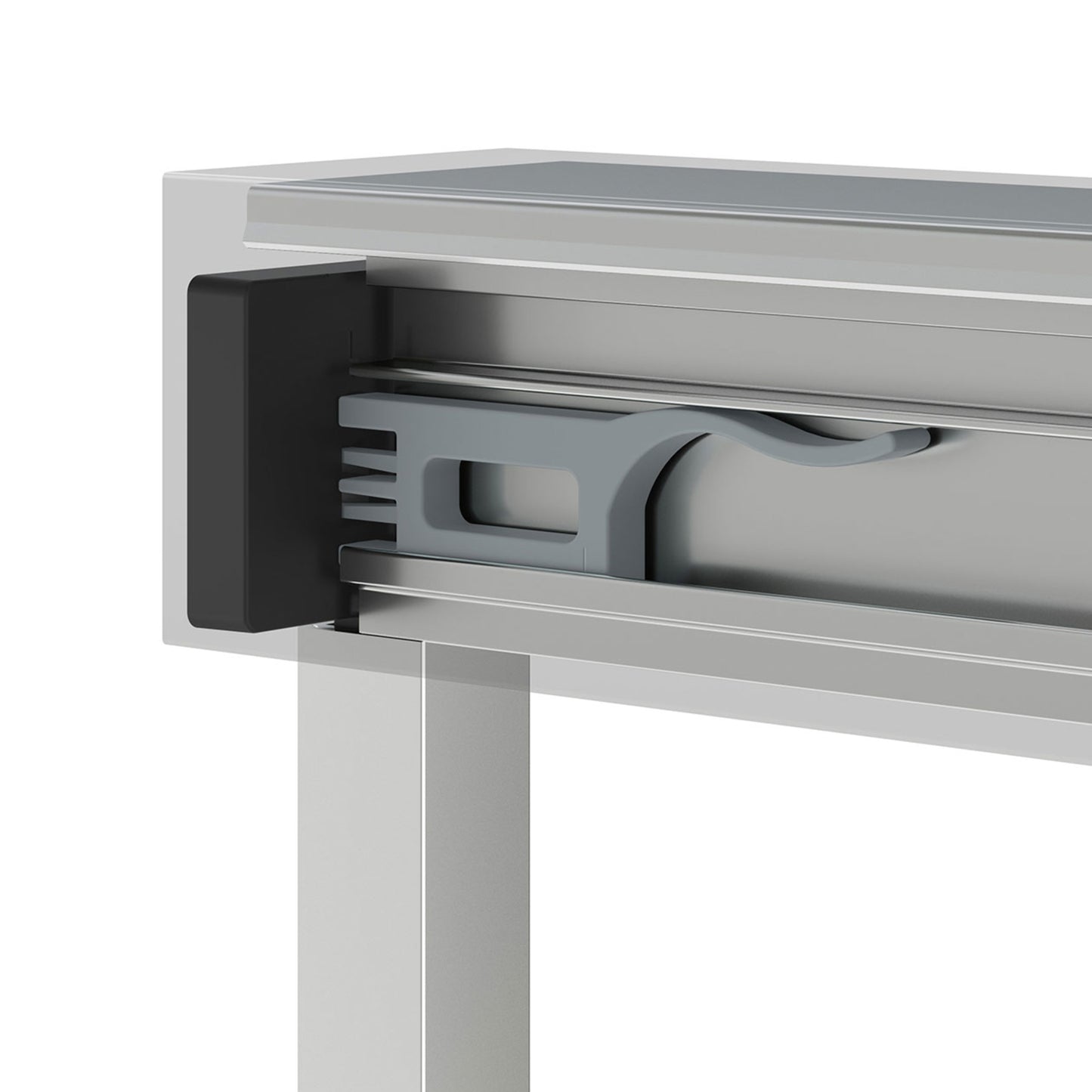 Incognito 76 Smoke 56-59 x 76 in. 8mm Bypass Shower Door for Alcove Installation with Dark Smoke glass in Matte Black