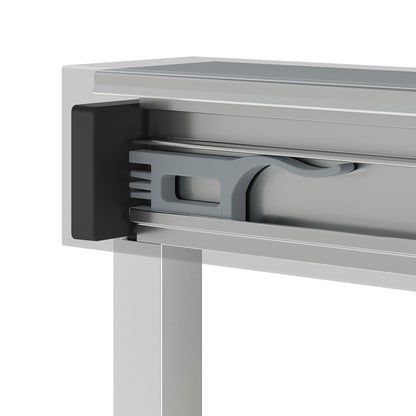 Incognito 76 Smoke 56-59 x 76 in. 8mm Bypass Shower Door for Alcove Installation with Dark Smoke glass in Matte Black