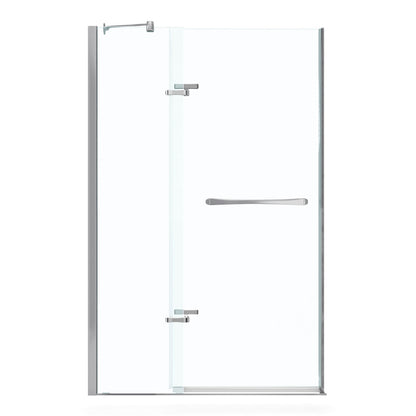 Reveal 71 44-47 x 71 ½ in. 8mm Pivot Shower Door for Alcove Installation with Clear glass in Chrome