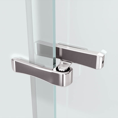 Reveal 71 44-47 x 71 ½ in. 8mm Pivot Shower Door for Alcove Installation with Clear glass in Chrome