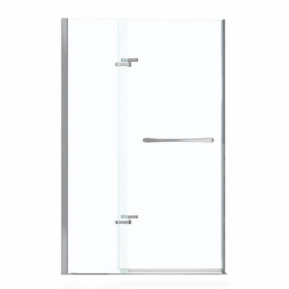 Reveal 71 38-41 x 71 ½ in. 8mm Pivot Shower Door for Alcove Installation with Clear glass in Chrome