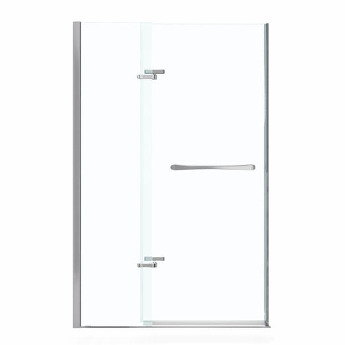Reveal 71 38-41 x 71 ½ in. 8mm Pivot Shower Door for Alcove Installation with Clear glass in Chrome