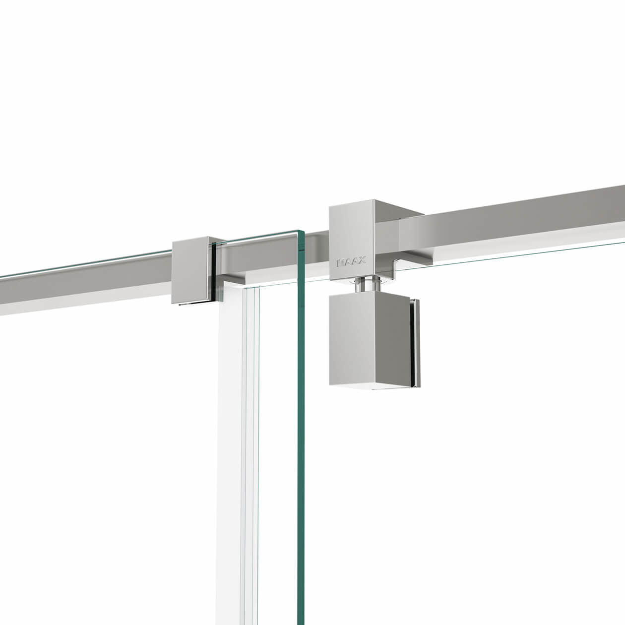 ModulR 60 x 32 x 78 in. 8mm Pivot Shower Door for Corner Installation with Clear glass in Chrome