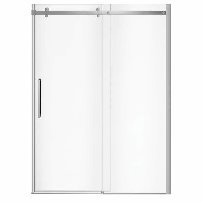 Halo Pro GS 56 ½-59 x 78 ¾ in. 8mm Sliding Shower Door for Alcove Installation with GlassShield® glass in Chrome