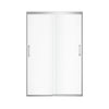 Incognito 70 44-47 x 70 1/2 in. 8mm Bypass Shower Door for Alcove Installation with Clear glass in Chrome