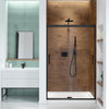 Incognito 70 44-47 x 70 1/2 in. 8mm Bypass Shower Door for Alcove Installation with Clear glass in Chrome