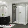 B3Round 6036 Acrylic Configurable Shower Base