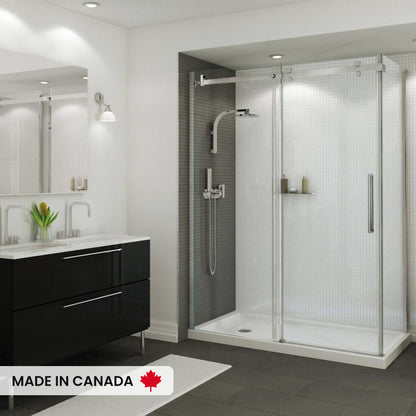 B3Round 6036 Acrylic Configurable Shower Base