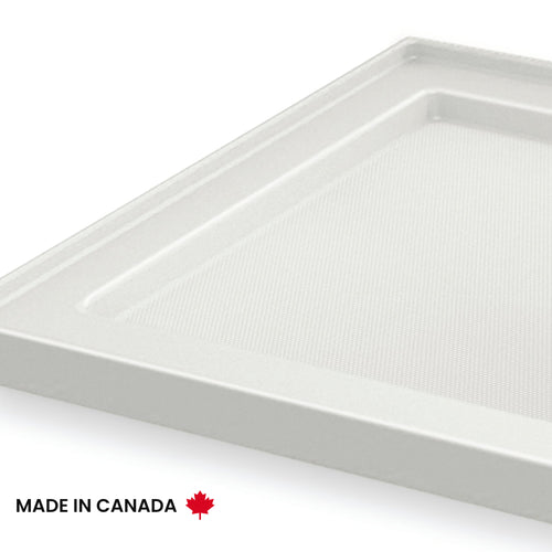 B3Round 6036 Acrylic Configurable Shower Base